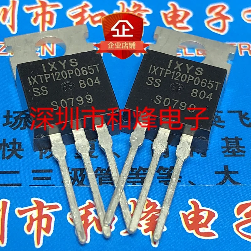 

5PCS-10PCS IXTP120P065T P TO-220 -120A 65V New And Original On Stock
