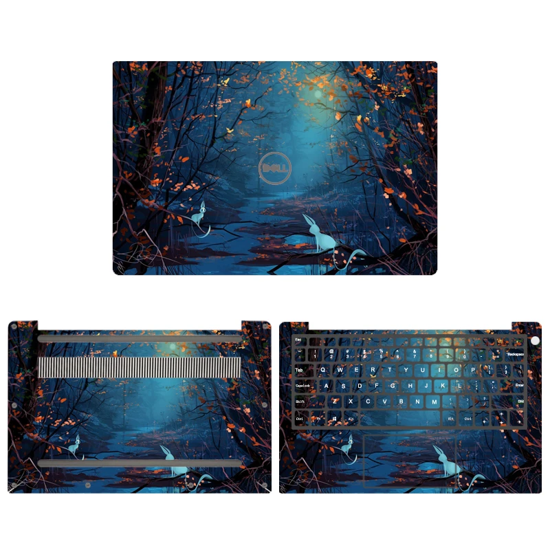 Чехлы для ноутбуков DELL XPS 15 9520 9510 9500 9575 9570 7390 красочные виниловые наклейки 13 9380 9370