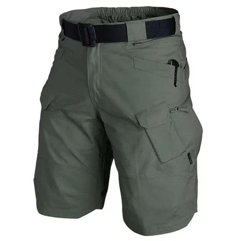 

2022New Urban Military Tactical Shorts Outdoor Waterproof Wear Resistant Cargo Shorts Quick Dry Multi pocket Plus Size Hiking Pa