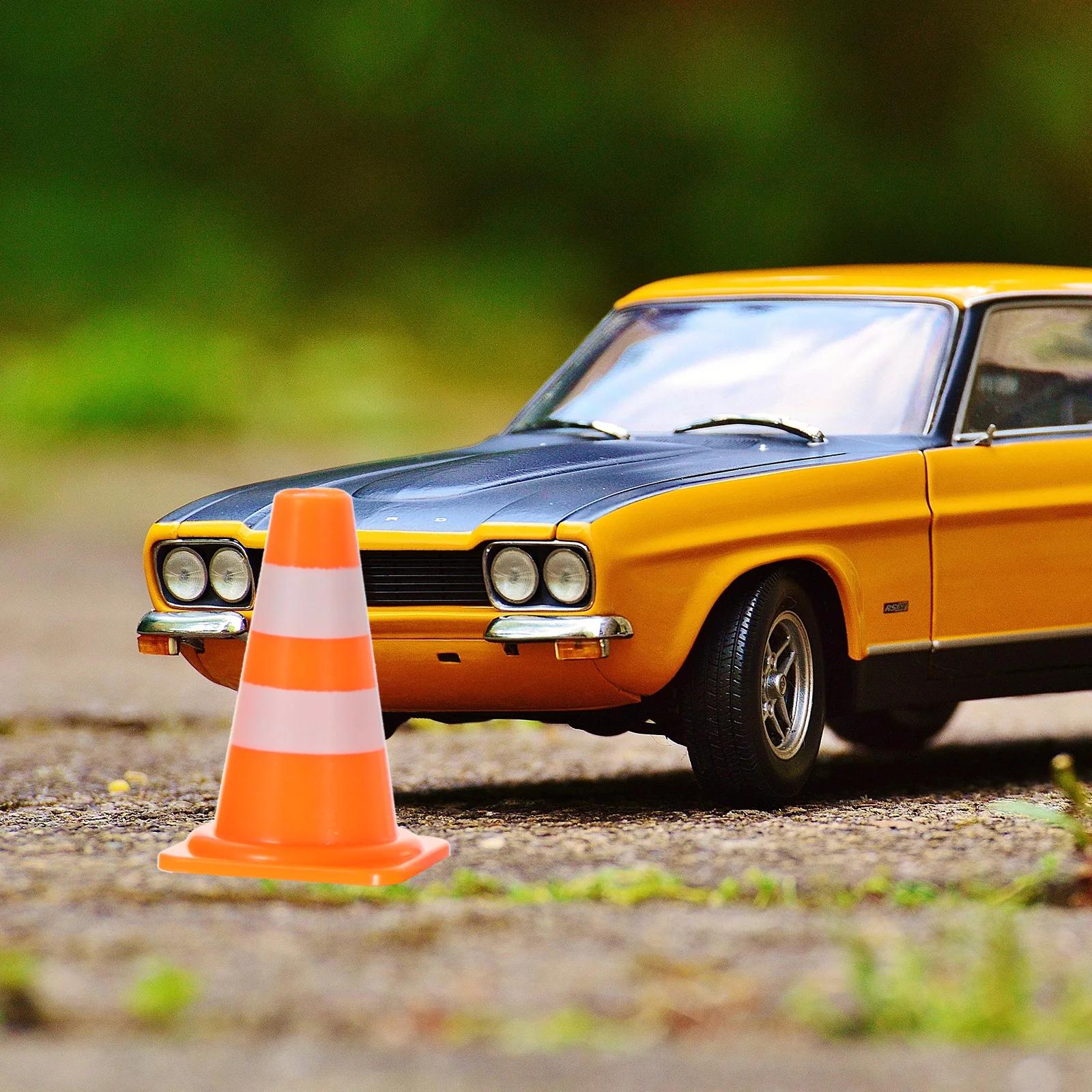 50 шт. мини-строительные конусы реквизит для моделирования блокпоста игрушки