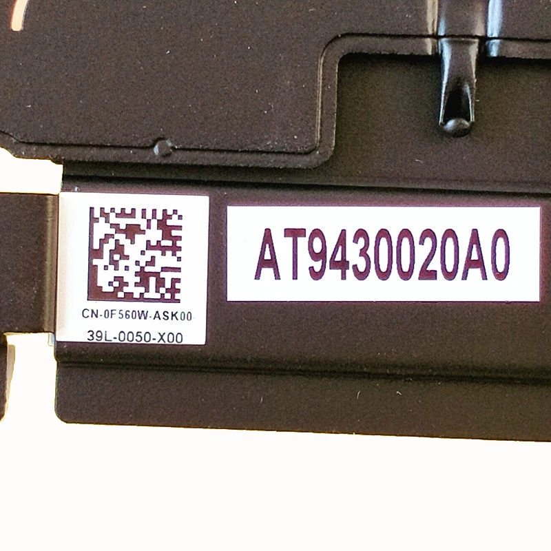 Новый оригинальный вентилятор охлаждения ЦП и ГП для ноутбука с радиатором DELL Dell