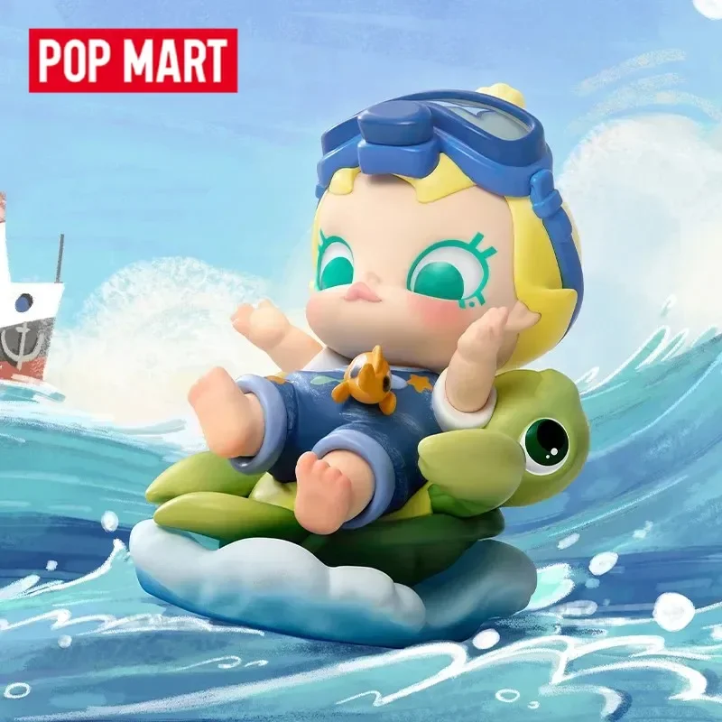 Фото POP MART Baby Molly My Huggable Discovery Series слепая коробка игрушки Kawaii аниме фигурка Caixa Caja сюрприз подарки для взрослых и детей №2