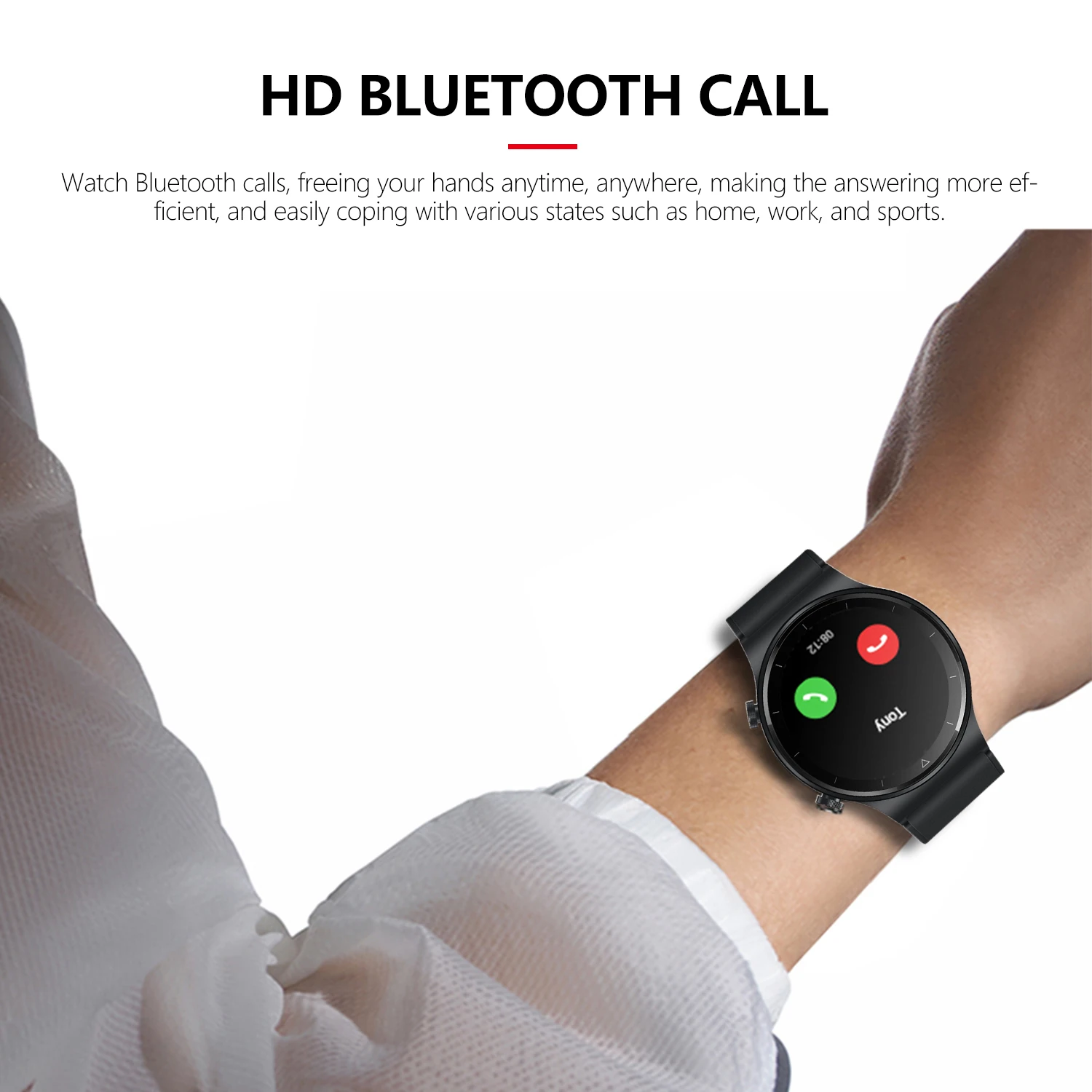 lucky angel full touch bluetooth connection smart watch gt2pro running sports watch suitable for samsung huawei apple xiaomi free global shipping
