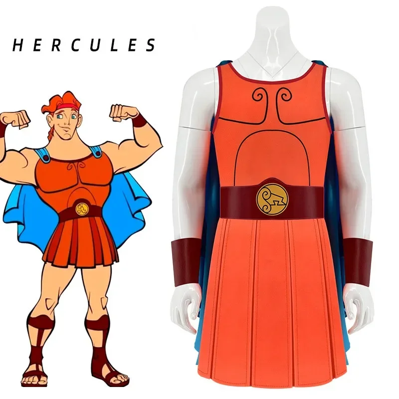 Новинка 2024 костюм для косплея героев аниме Hercules накидка супергероя