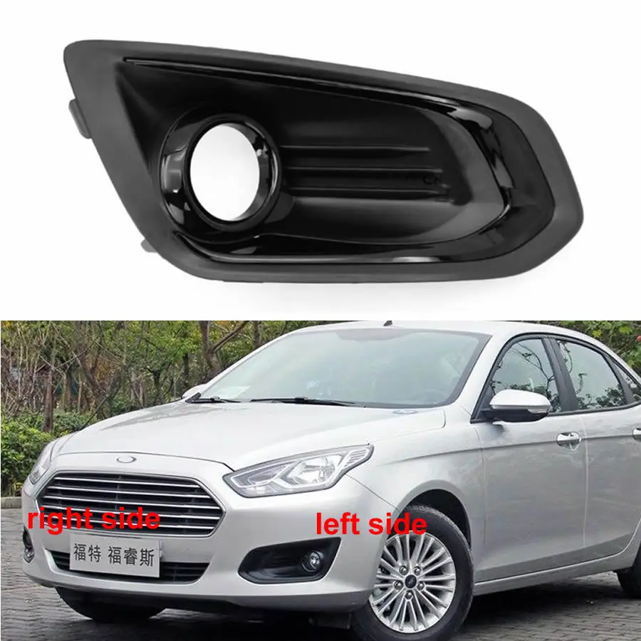 

Противотуманная фара для Ford Escort 2015, 2016, 2017, 2018, противотуманная фара, корпус переднего бампера, решетка для фар дальнего света с отверстием