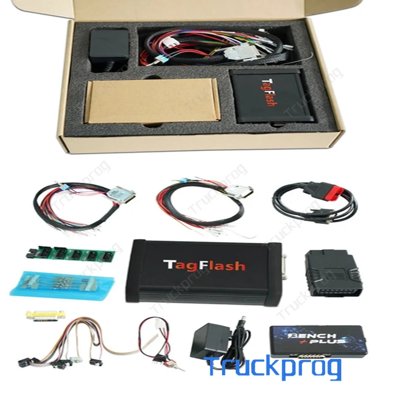 

For OBD/BENCH/BOOT/BDM/ JTAG Mode Full Read TCU Car Truck Motorbike Chip Tuning Tool Newest TagFlash ECU Programmer