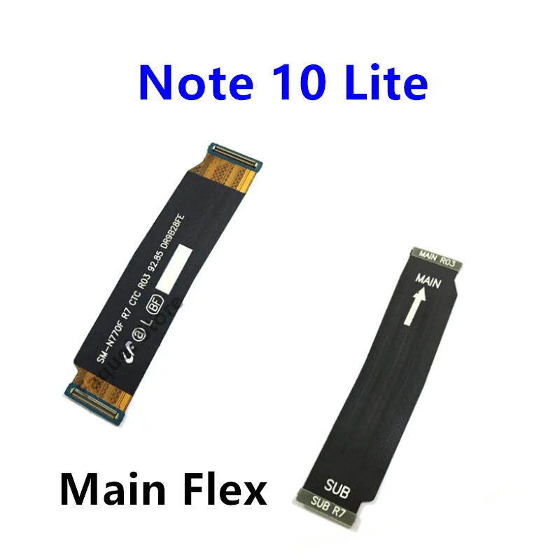 

For Samsung Galaxy Note 10 Lite N770F Main Board Connector USB Board LCD Display Flex Cable Repair Parts NOTE10