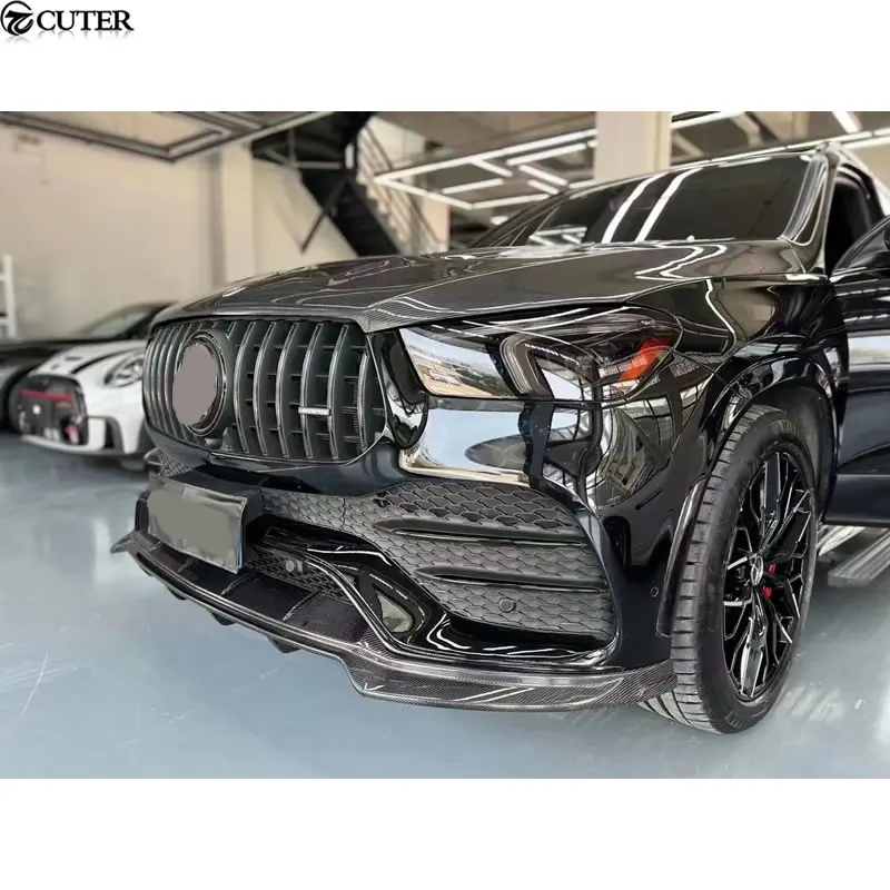 X167 cgle 167 Coupe Gle63 GLE53 FRP из углеродного волокна капот двигателя для Benz GLE комплект