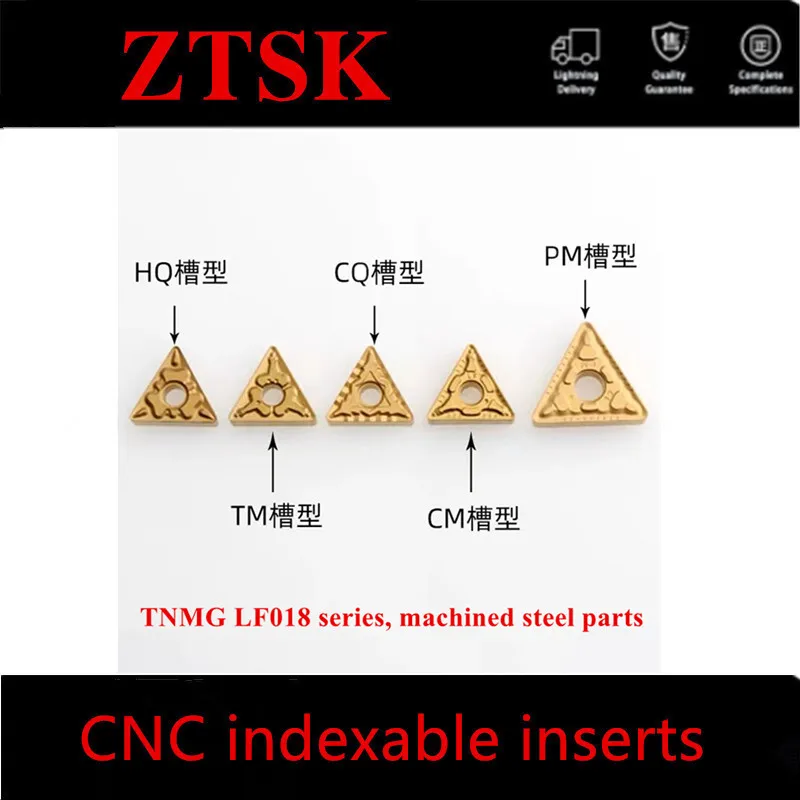 

DESKAR TNMG160404 TNMG160408 TNMG160412 TM CQ HQ PR CM PM MT R/L-S LF9018 CNC Lathe Tools Carbide Insert For Steel