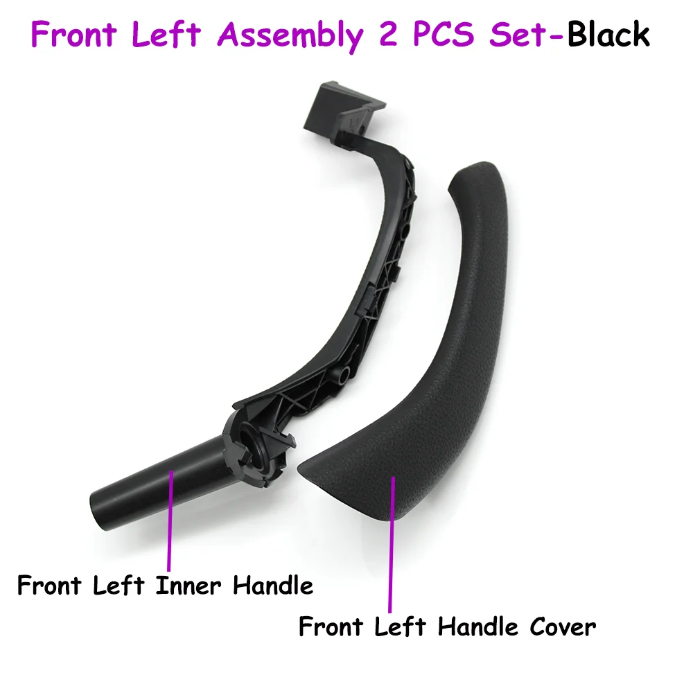 

W220 2 шт. салон автомобиля передняя задняя левая правая дверная ручка в сборе для Mercedes Benz S Class 1998-2003 2208101354 2208101554