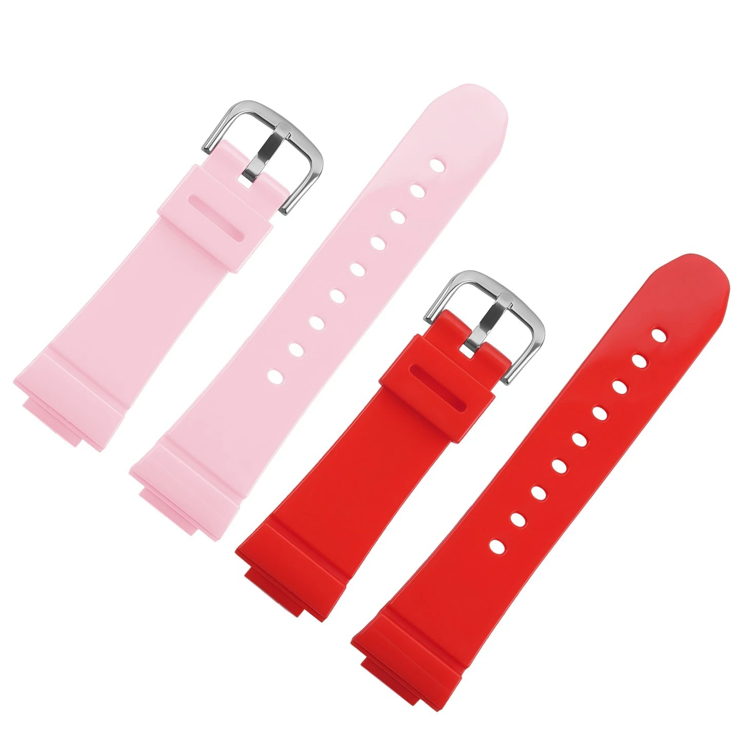 Подходит для Casio BABY-G серии BGD-140, BGD-500, BGD-560, BGD-5000, водонепроницаемый спортивный силиконовый ремешок для часов из полимерной смолы, женский. (art.: 3920dc0880519) - 3920dc0880519