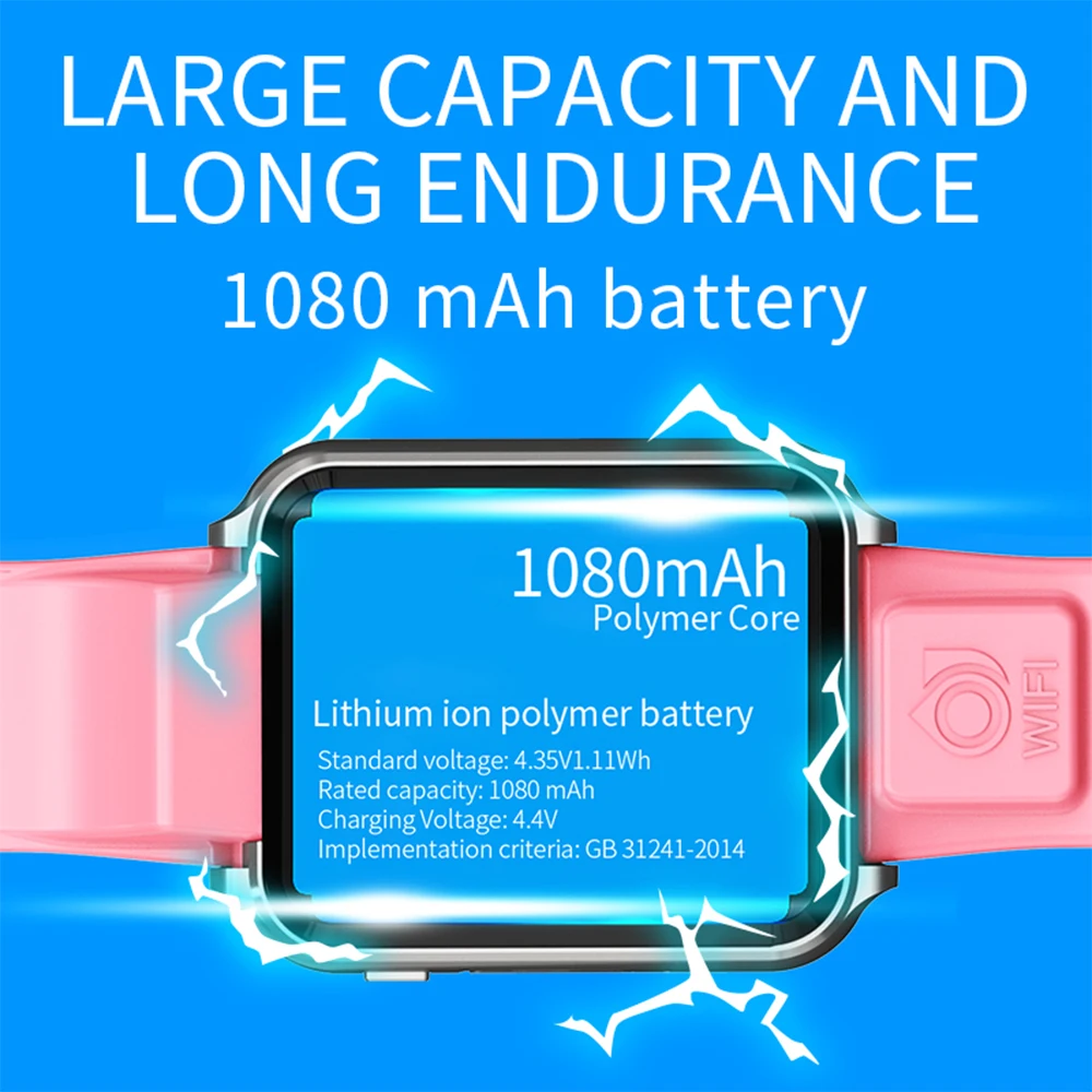 H1 4G GPS Wifi локализация студентов смарт часы детский телефон андроид 9.0 системные