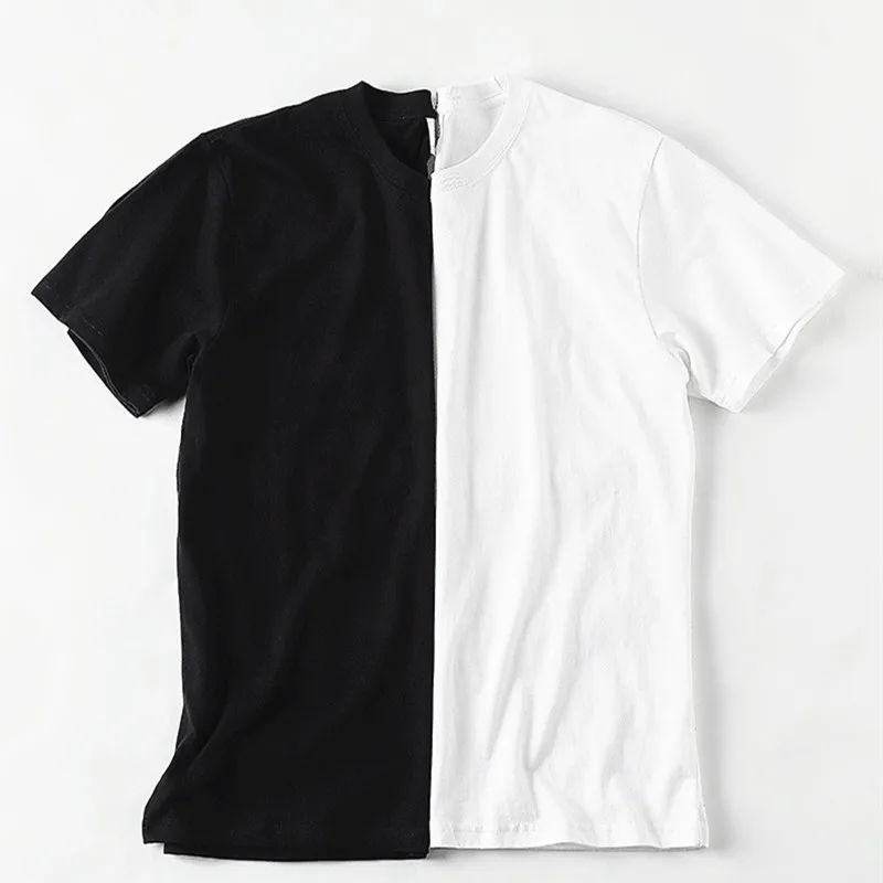 

MRMT 2023 Brand New 100% Cotton T-shirt Men's Solid Color Round Neck Half Sleeve Loose Casual T-shirt Bottoming Shirt Men