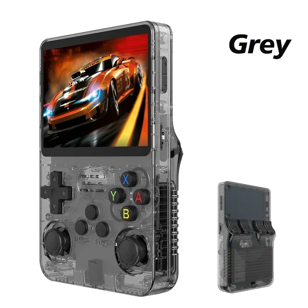 Фото BOYHOM 256G/128G/64G R36S ARKOS 2,0 Ретро портативная игровая консоль 3,5-дюймовый IPS-экран, портативный карманный игровой плеер для детей в подарок №2