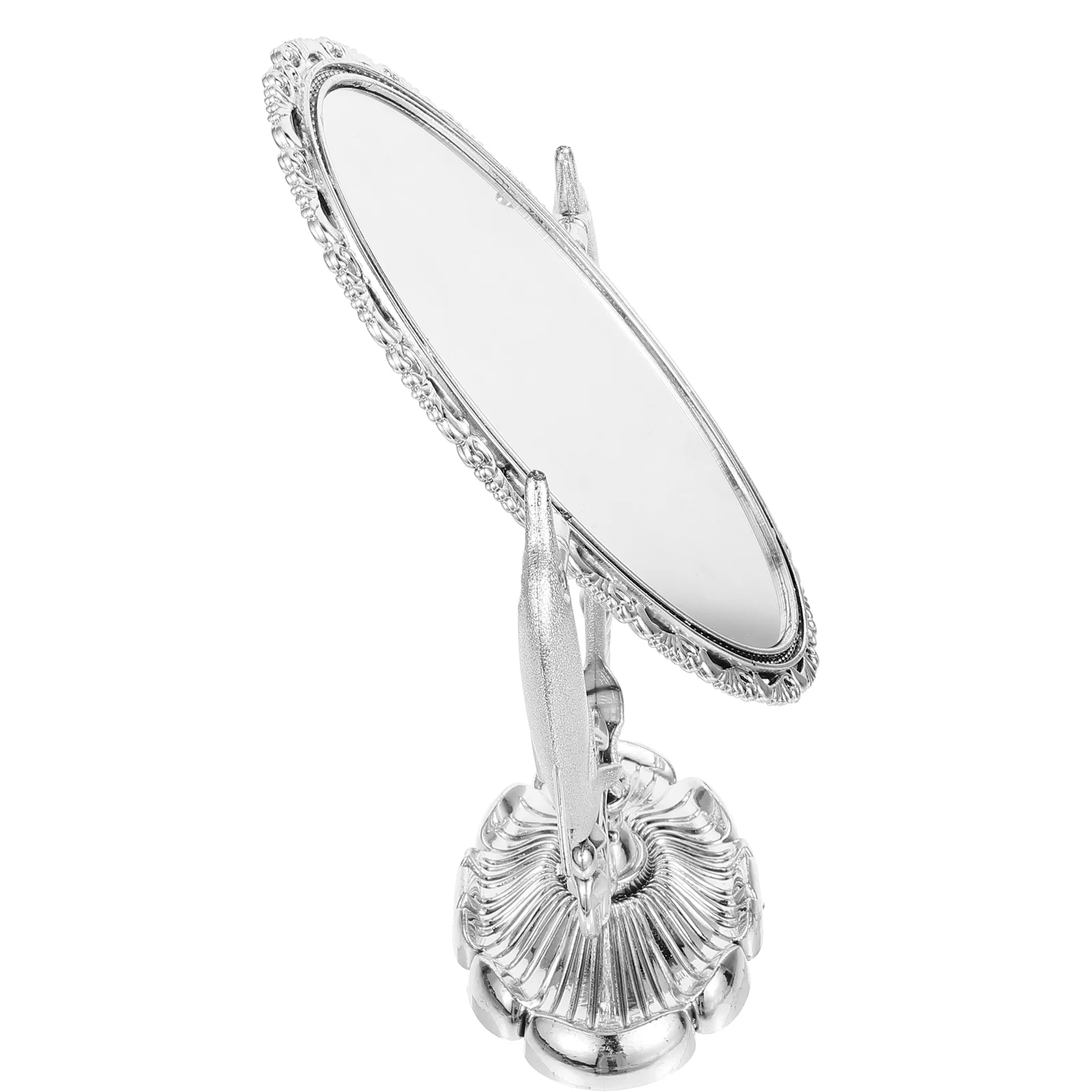 

Tabletop Makeup Mirror Decorative Vanity Mirrors Double-sided Swivel Desktop