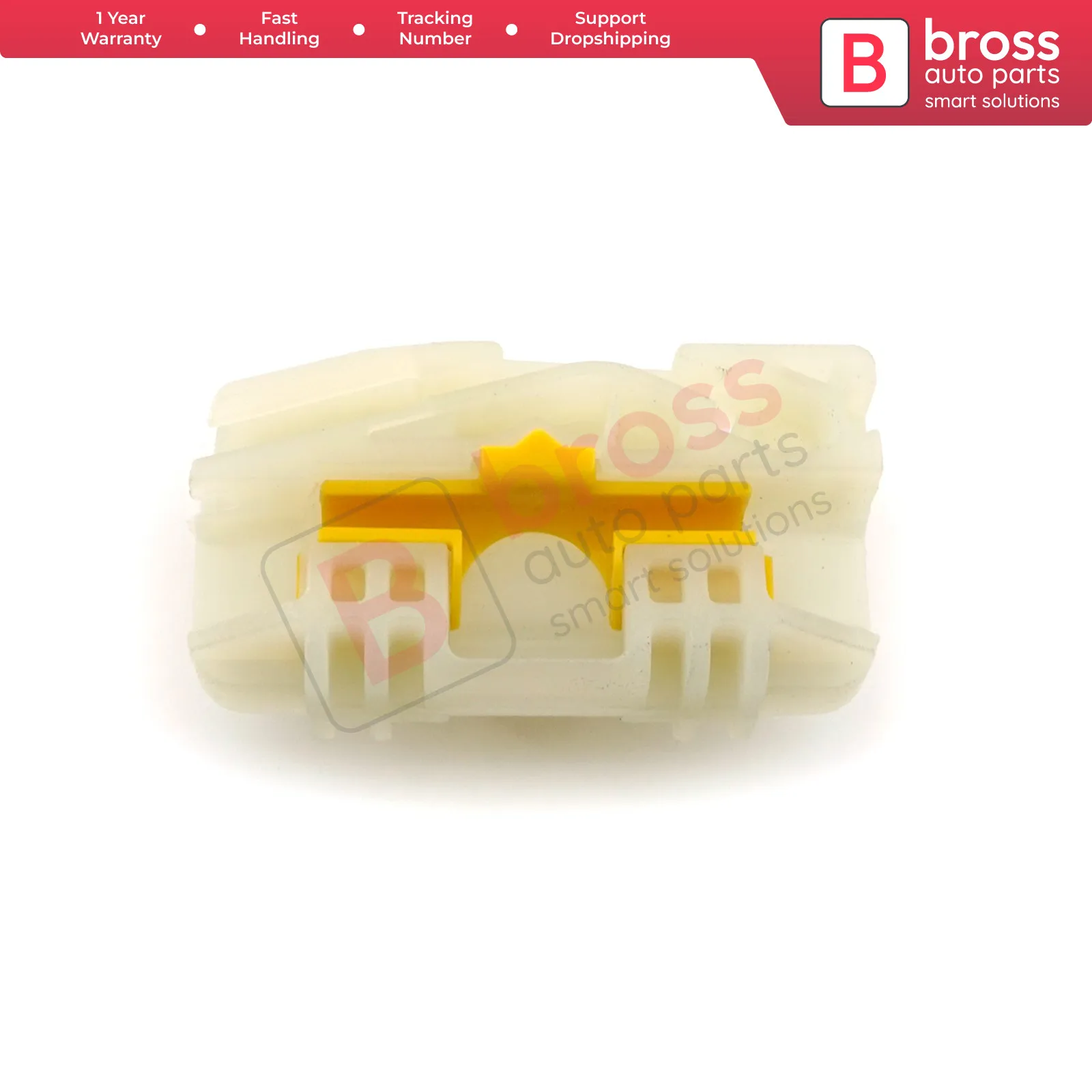 

Bross Auto Parts BWR377 Electrical Power Window Regulator Clip Front Right Door for Seat Alhambra 1996-2006, seat Leon 2009-On