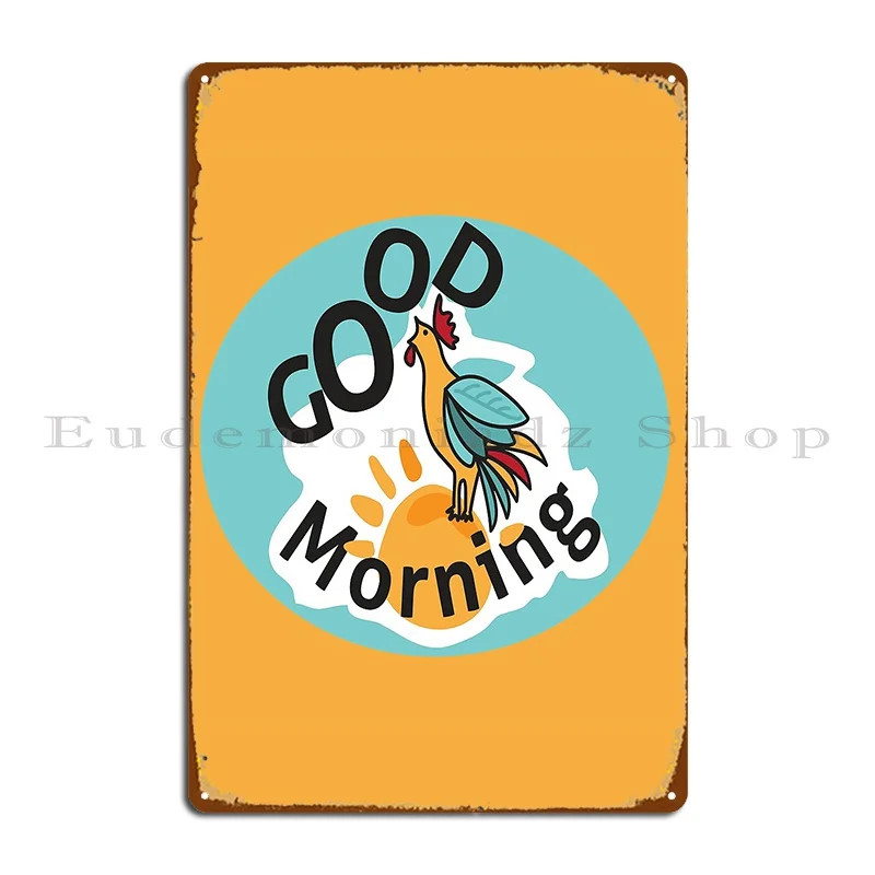 Металлические знаки Good Morning ржавый Ретро кинотеатр печатная настенная пещера