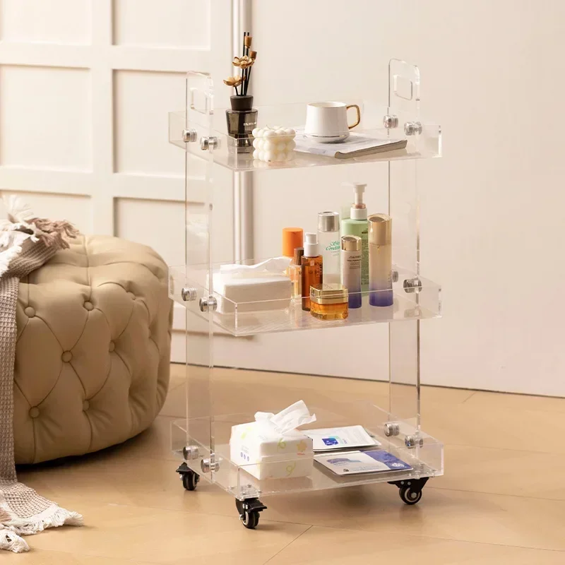 Железная вспомогательная Тележка из нержавеющей стали для парикмахерских