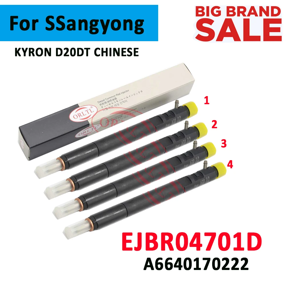 НОВЫЙ A 6640170222 Дизельный инжектор EJBR04501D EJBR03401D EJBR04601D EJBR02601Z EJBR04701D EJBR04401D 6640170121 Для