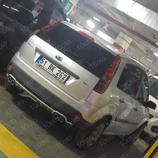 Автомобильный задний бампер шесть спойлеров диффузор Ford Fiesta универсальный