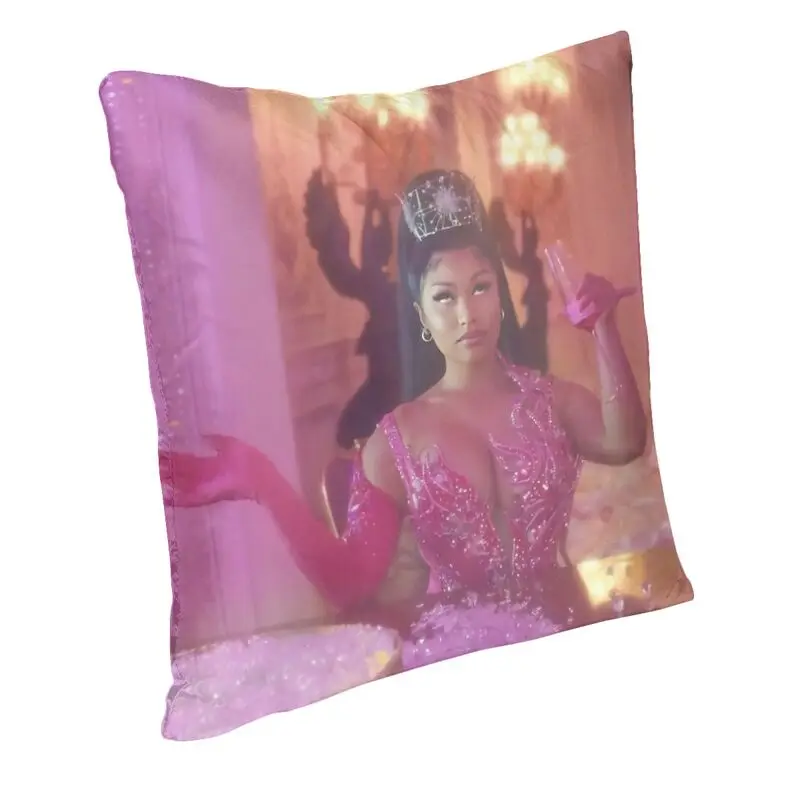 Мягкая Сексуальная наволочка Nicki Minaj декоративная под заказ квадратная для