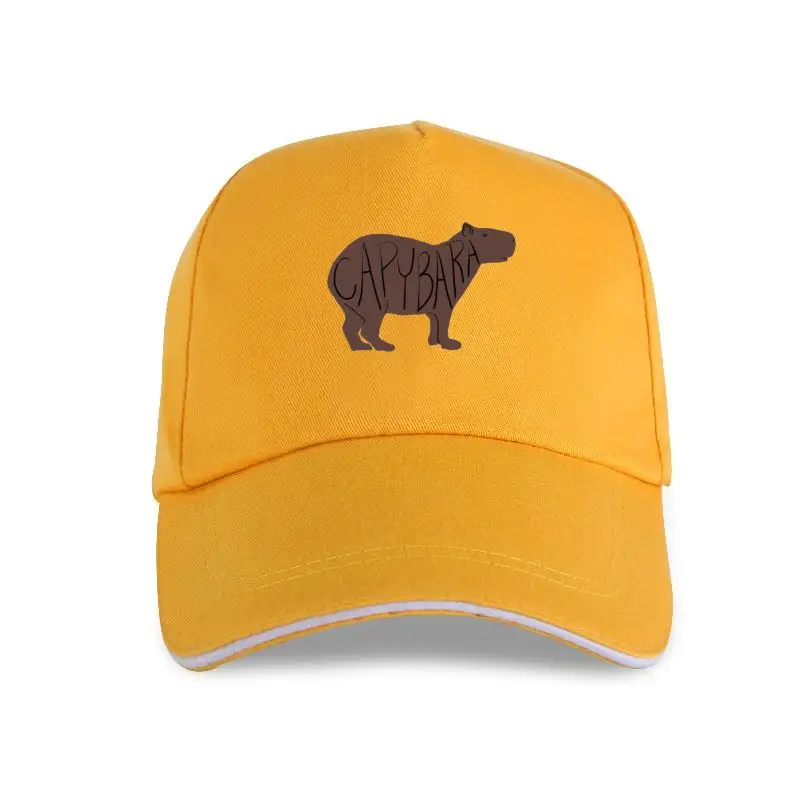 

2022 Cap Hat Casual Capybara Crew Neck Summer Tops Baseball Cap For Men Coming Print Drop Shipping