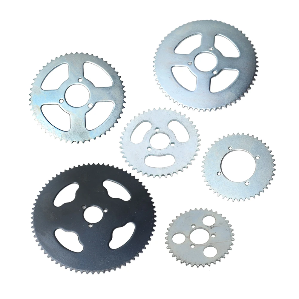 

Задняя звездочка 38 44 54 64 74 Tooth 44T 54T 64T 74 T T8F 35 мм для мини-мотовездехода, квадроцикла, карманного Кросса велосипеда 47 куб. См 49 куб. См запчасти