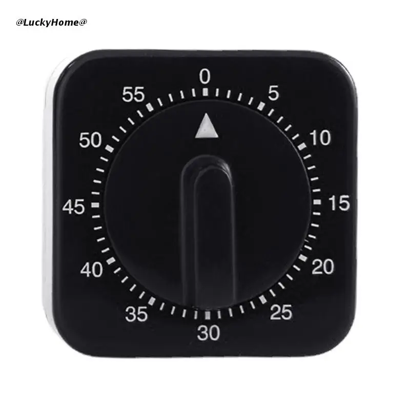 

11UA 60 Minutes Mechanical Timers Kitchen Chef Timer Clock Loud Alarm Counters Manual