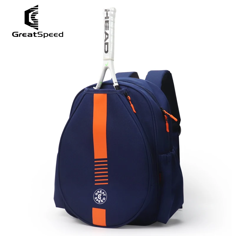 GreatSpeed Tennis Bag Badminton Backpack for 2 Tennis Rackets Men's and Women's Adult Children Youth Backpack