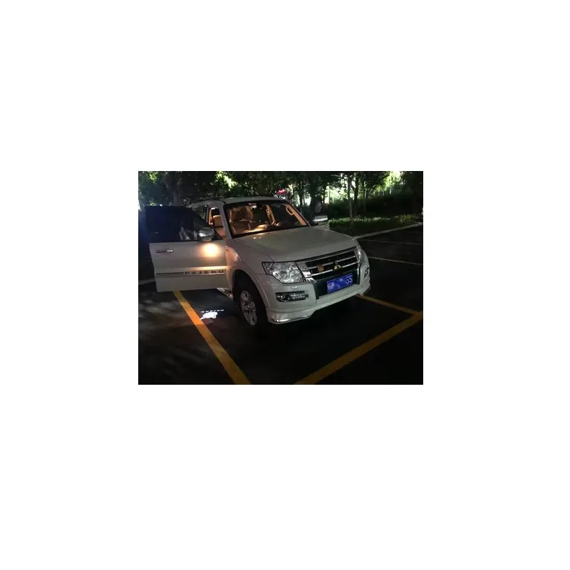 Фото 2 шт. для Pajero V97V93, приветственный свет, освещение двери автомобиля, лампа проекционной лампы, украшение с логотипом Lynx, окружающий свет, ремонт №5