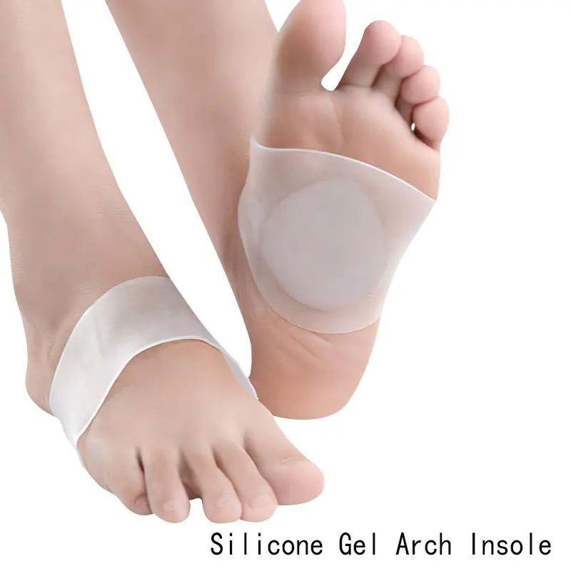 

Silicone Gel Arch Insole For Foot Massage Arch Support Insert Pads Soft
