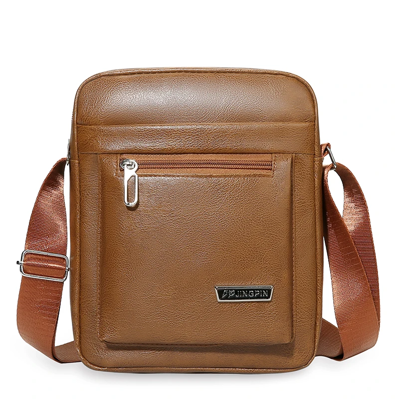 

2023 Модные мужские маленькие сумочки из искусственной кожи, мужские сумки через плечо и сумка, мужская повседневная сумка-мессенджер, водонепроницаемая сумка