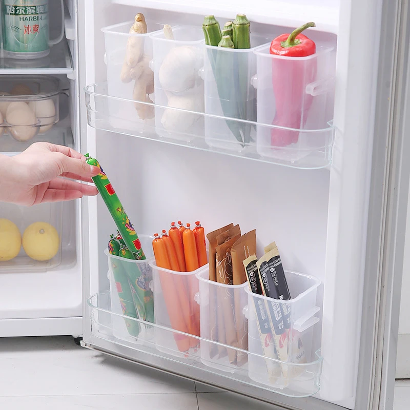 

Refrigerator Food Fresh Storage Box Fridge Side Door Fruit Vegetable Spice Food Case Container Kitchen Organizer Storage Boxs