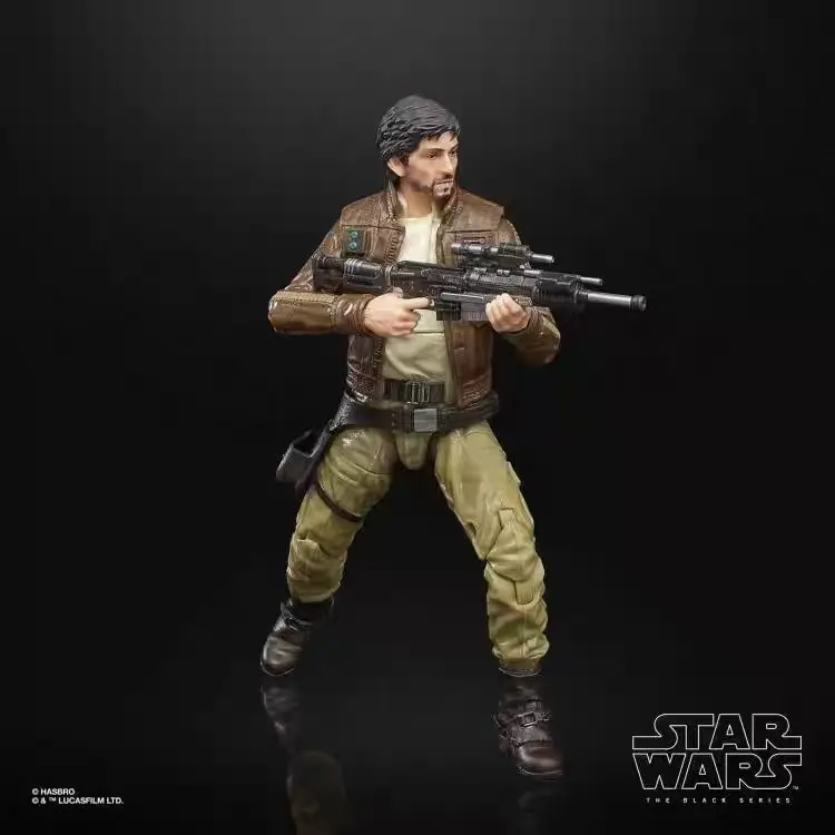 Фото Оригинальная коллекционная модель аниме-фигурки Кассиана Эндора из Star Wars от Hasbro №3