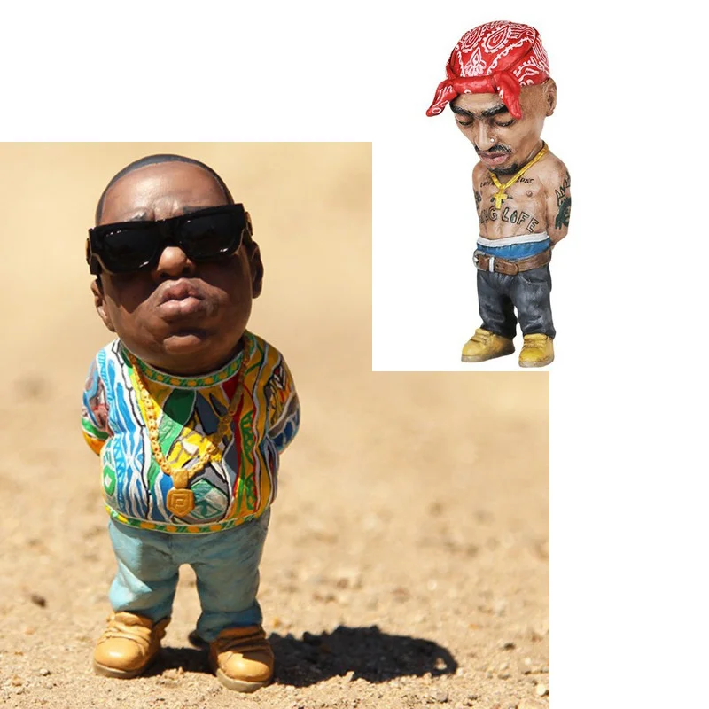 

Новинка, фигурка куклы-мастера из смолы с тату, декоративные поделки из смолы, креативные подарки для украшения дома