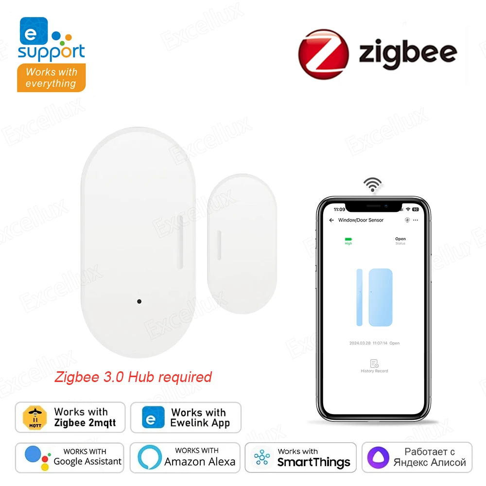 

Умный датчик двери ZigBee Z2MQTT