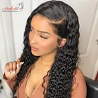 Парик Water Wave 4x4, парик на сетке, 100% натуральные волосы, 13x4, парик на сетке спереди Arabella Water Wave, прозрачная сетка спереди, T часть парика