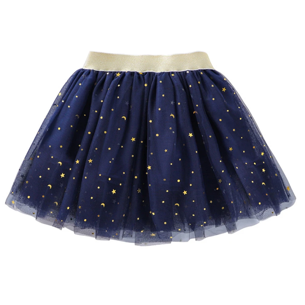 

Girls Tutu Skirts Mesh Tulle Skirts Fluffy Pettiskirt Miniskirts Stars Glitter Dance Ballet Sequin Kids Princess Underskirt