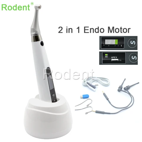 Rodent Беспроводной эндомотор 2-в-1 для корневых каналов