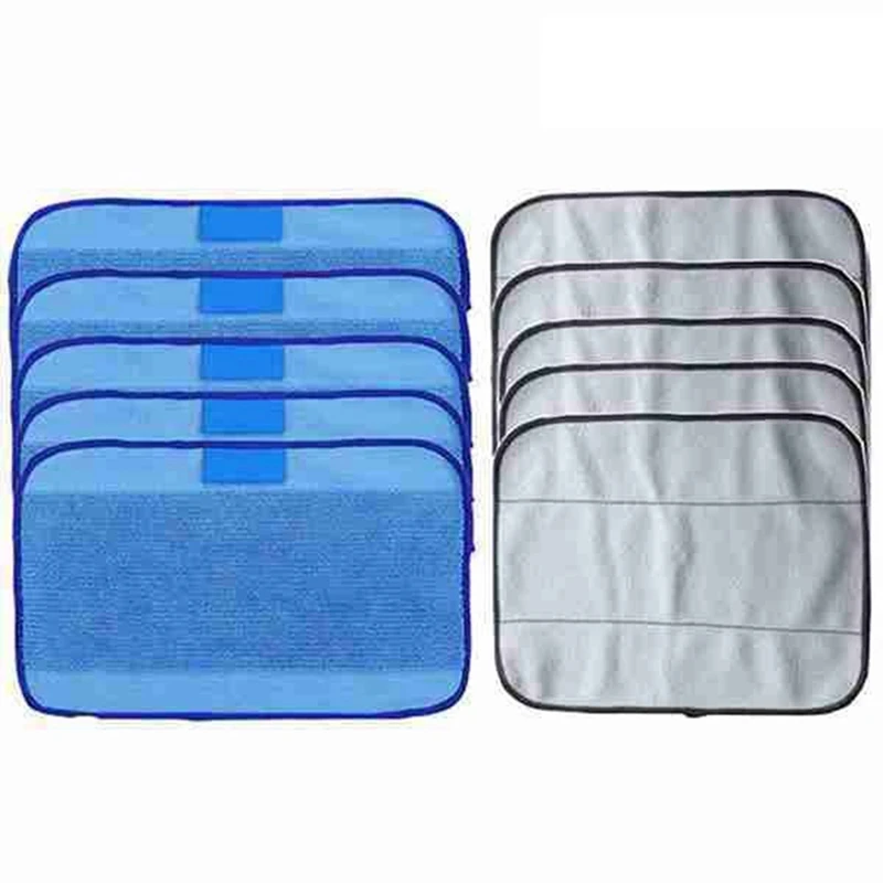 

10PCS Sweeping Robot Wet And Dry Rags Mop Cloth For Irobot 308T/320/4200/5200C Floor Cleaning Robot Accessories