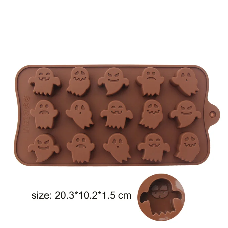 

Форма для выпечки Fly Leaf силиконовая классическая для Хэллоуина