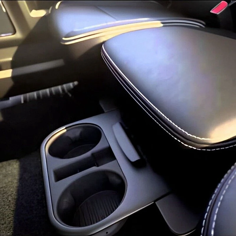 Автомобильный Центральный подстаканник 1 шт. под переднее сиденье черный цвет