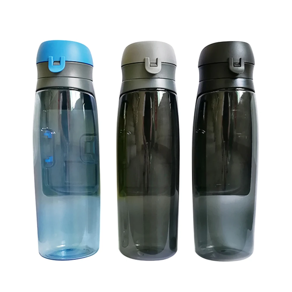 

Спортивная бутылка для воды объемом 750 мл, безопасный компактный герметичный чайник для фитнеса, портативный чайник для альпинизма, походов