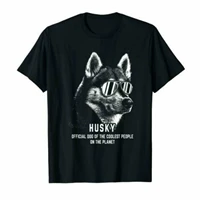 siberian husky dog of the coolest novel dog lovers gift t shirt short sleeve 100 cotton casual t shirts loose top size s 3xl