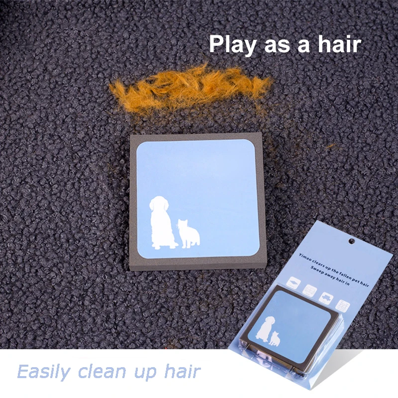 

Static Electricity Pet Hair Removal Carpet Brush Foam Sponge Cleaner Household Car Seats Beds Mats cat dog Fur Cleaning Tools