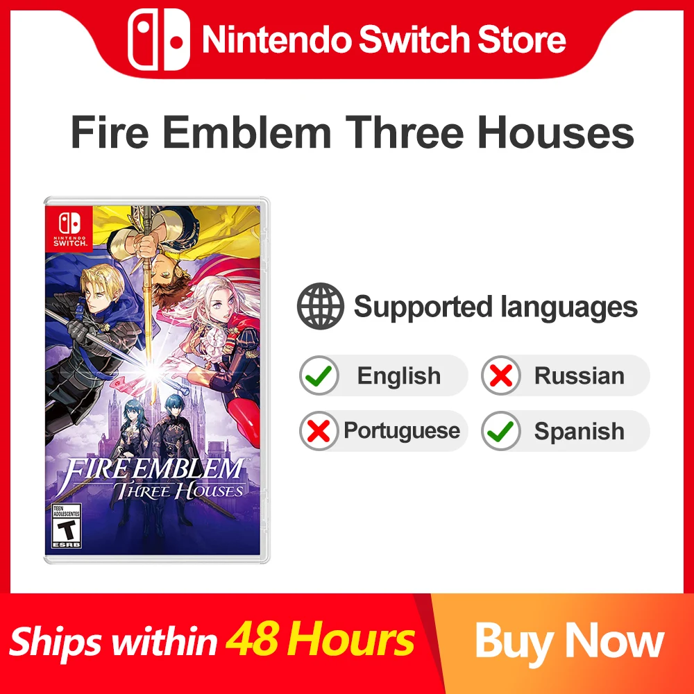 Cena Gry Nintendo Switch Fire Emblemat Trzy Domy Strategia RPG Gatunek Wsparcie TV Tabletop Tryb Ręczny Do Przełączania Konsoli OLED Lite
