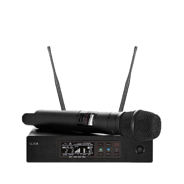 AOJIE QLXD4/ksm9 professional wireless microphone digital system is suitable for large-scale performance singing microphone 3