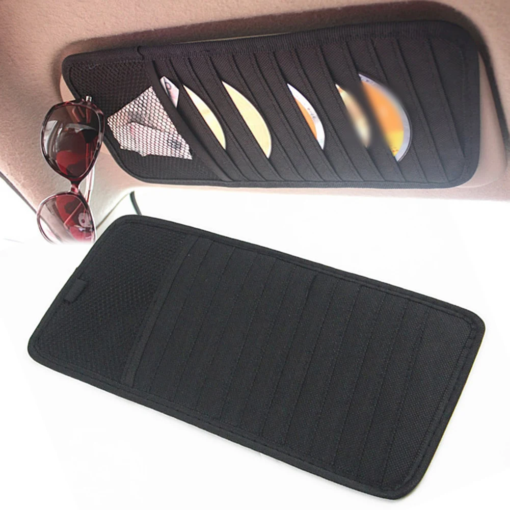

Hot Sale Car Non-woven Sun Visor Simple CD Storage Bag Be Directly Fixed On The Sun Visor