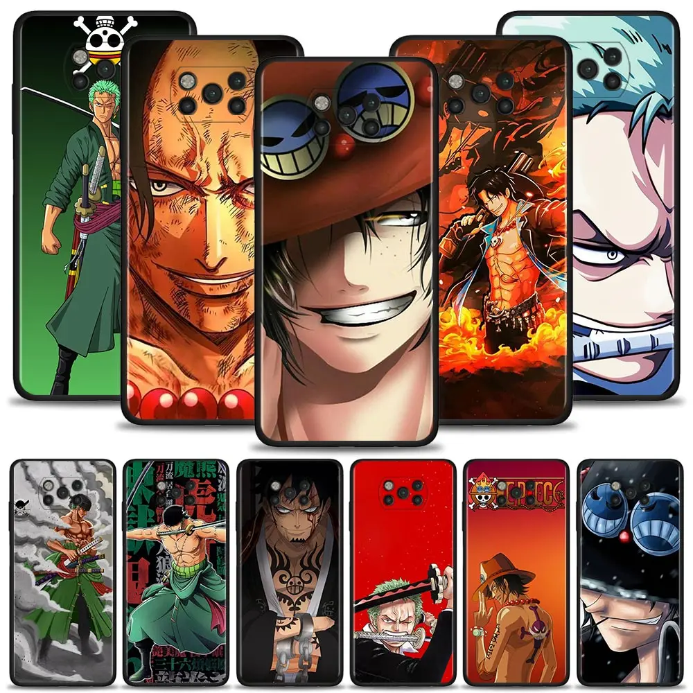 

One Piece Zoro For Xiaomi Mi 12 Pro 12X 11 10T Note 10 A2 Lite 5G 9 SE 9T for Xiaomi Poco X3 NFC M3 M4 Pro 5G Case