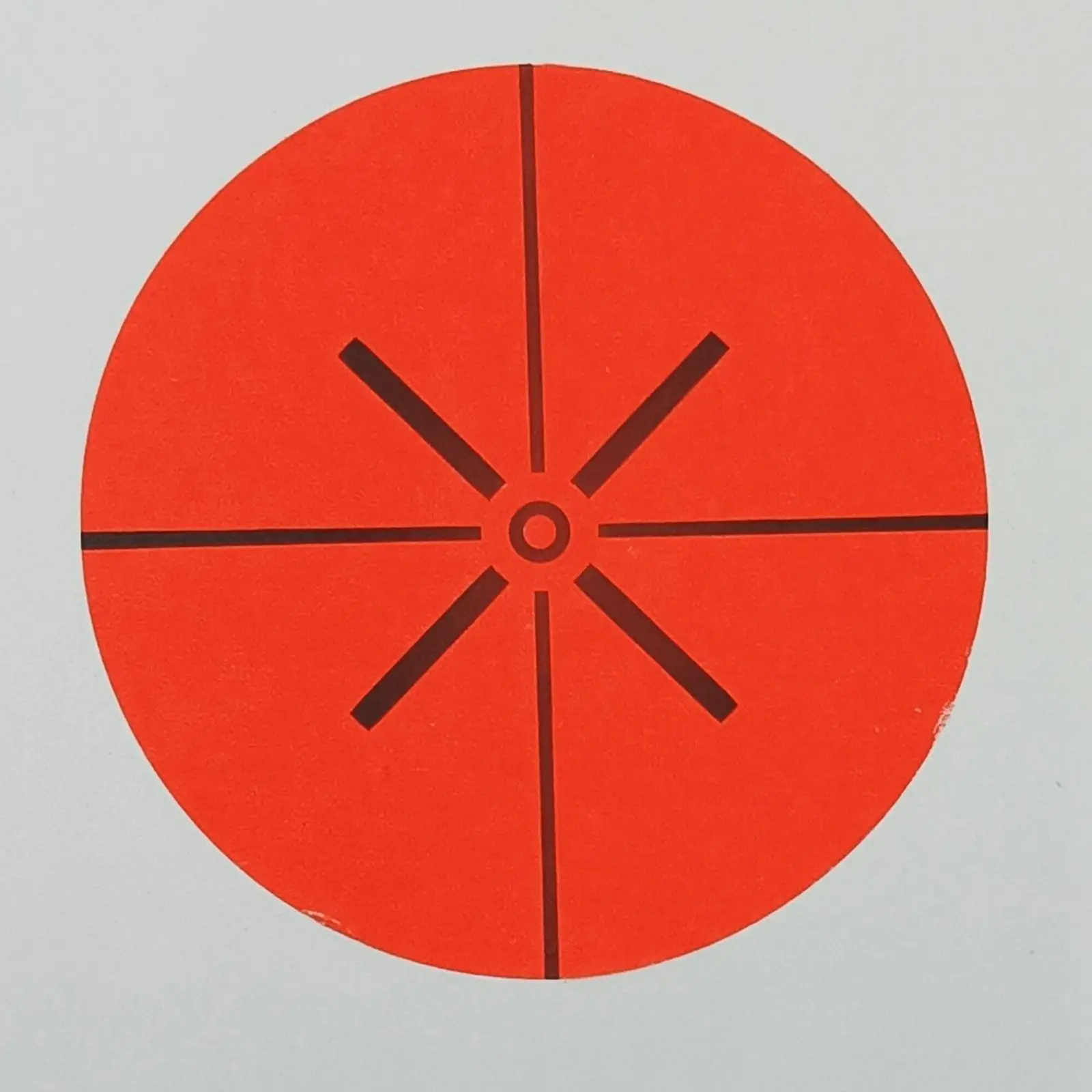 

200 Pieces Shooting Targets Fluorescence Paper Targets High Visibility Yellow